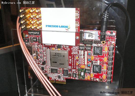 USB 3.0高速演示:450MBps